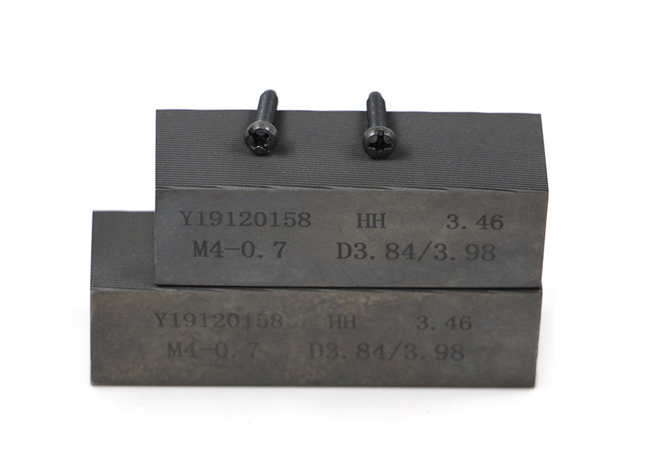 DC53 επίπεδα Taptite Thread Rolling πεθαίνει 0,001mm ακρίβεια για βίδες βρόγχες κατασκευή
