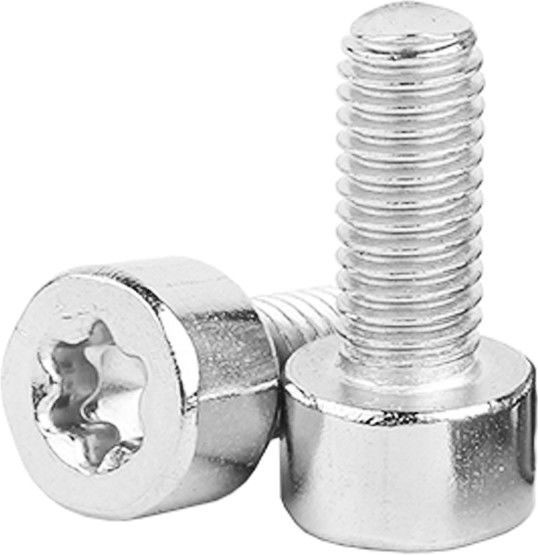 Μαύρο κεφάλι πλυντηρίου με σχισμή Torx Micro Screw M0.6-M3 Χρήση για ηλεκτρονική κάμερα