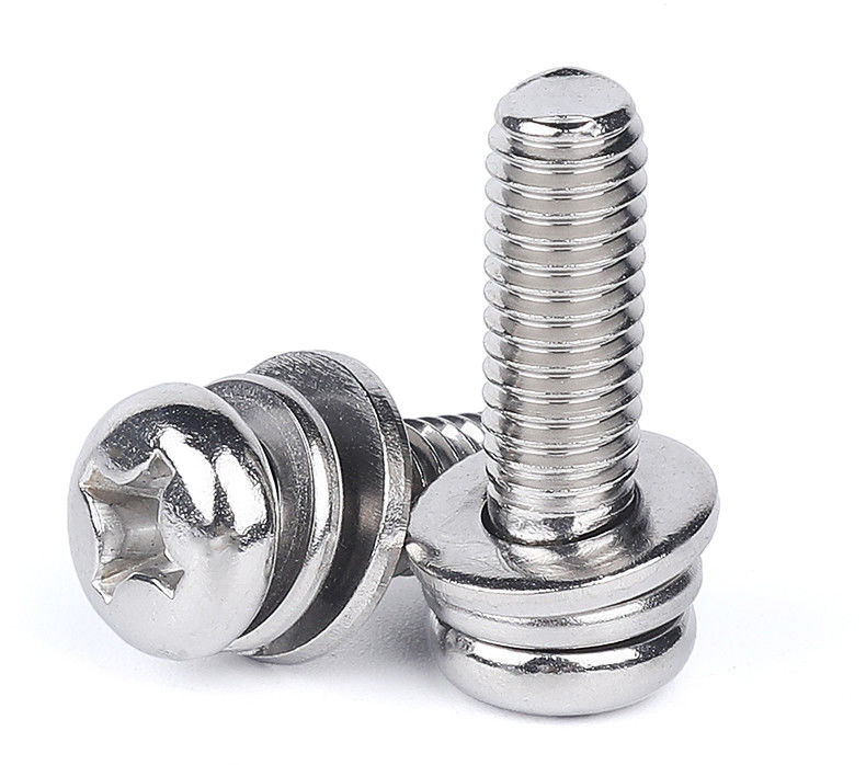 Όλα τα μεγέθη ακριβής υψηλής ποιότητας από ανοξείδωτο χάλυβα Slotted Pan Head μικροβίδες μικροσκοπικό μεγέθος με πλυντήριο