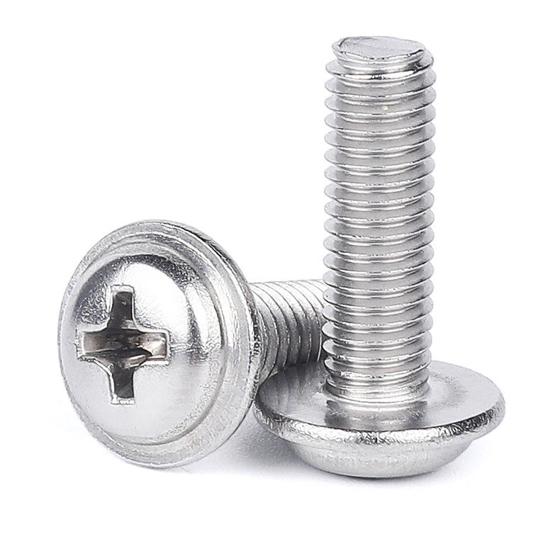 M1-M3 Pan Head Phillips βίδα από ανοξείδωτο χάλυβα με μικροβίδα πλυντηρίου ελαστικών GB9074