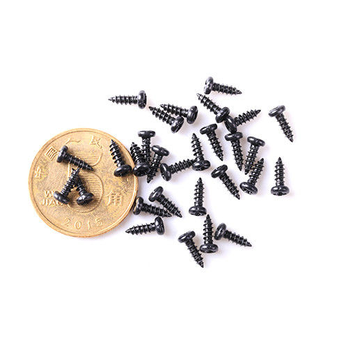 Μικροβίδα από ανοξείδωτο χάλυβα μαύρη M0.6-M3 Torx Pan Head Screw Machine Titanium Screw