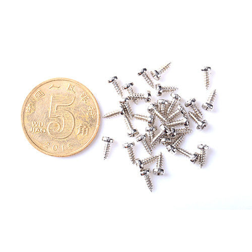 Προσαρμοσμένο μεγέθους Slotted Phillips Torx Hex Socket Square M0.6-M3 Ηλεκτρονικό Μικροβίδα από ανοξείδωτο χάλυβα