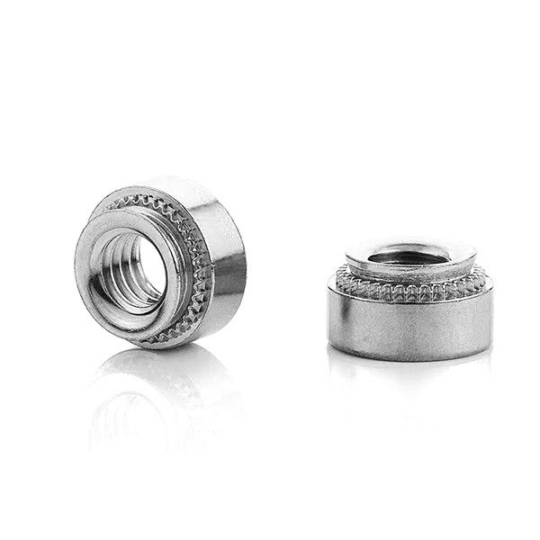 Κίνα Κατασκευή Προμηθευτής Στροφή Swage Nut River Nut M0.6-M3 Μπλε κράμα χαλκού για τη βιομηχανία