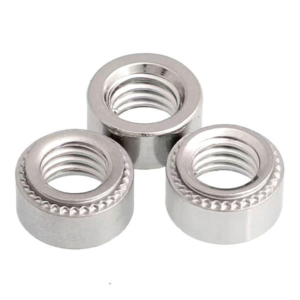 Κίνα Κατασκευή Προμηθευτής Στροφή Swage Nut River Nut M0.6-M3 Μπλε κράμα χαλκού για τη βιομηχανία