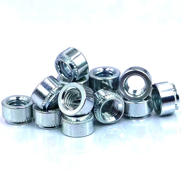 Κίνα Κατασκευή Προμηθευτής Στροφή Swage Nut River Nut M0.6-M3 Μπλε κράμα χαλκού για τη βιομηχανία