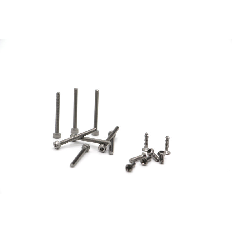 M1 M1.2 M1.4 M1.6 1.7 M2 Μαύρο χάλυβα Phillips Countersunk Flat Head Micro Screws για γυαλιά ρολόγια