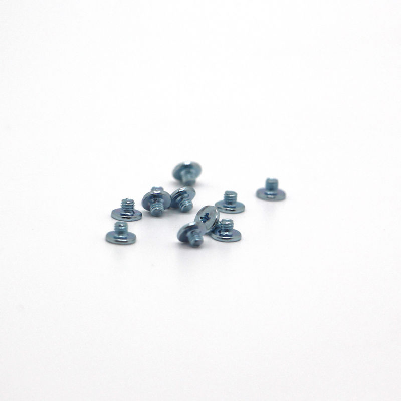 M0.5 Αλουμινίου Χάλυβα Countersunk Head Screws Hex Drive με M0.5 Captive Nuts για τη συναρμολόγηση VR Headset