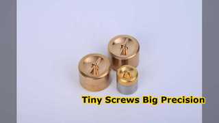 Micro Screws Precision M0.5-M3 Inox